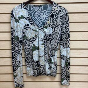 Roberto CAVALLI women top Size Large made in Italy